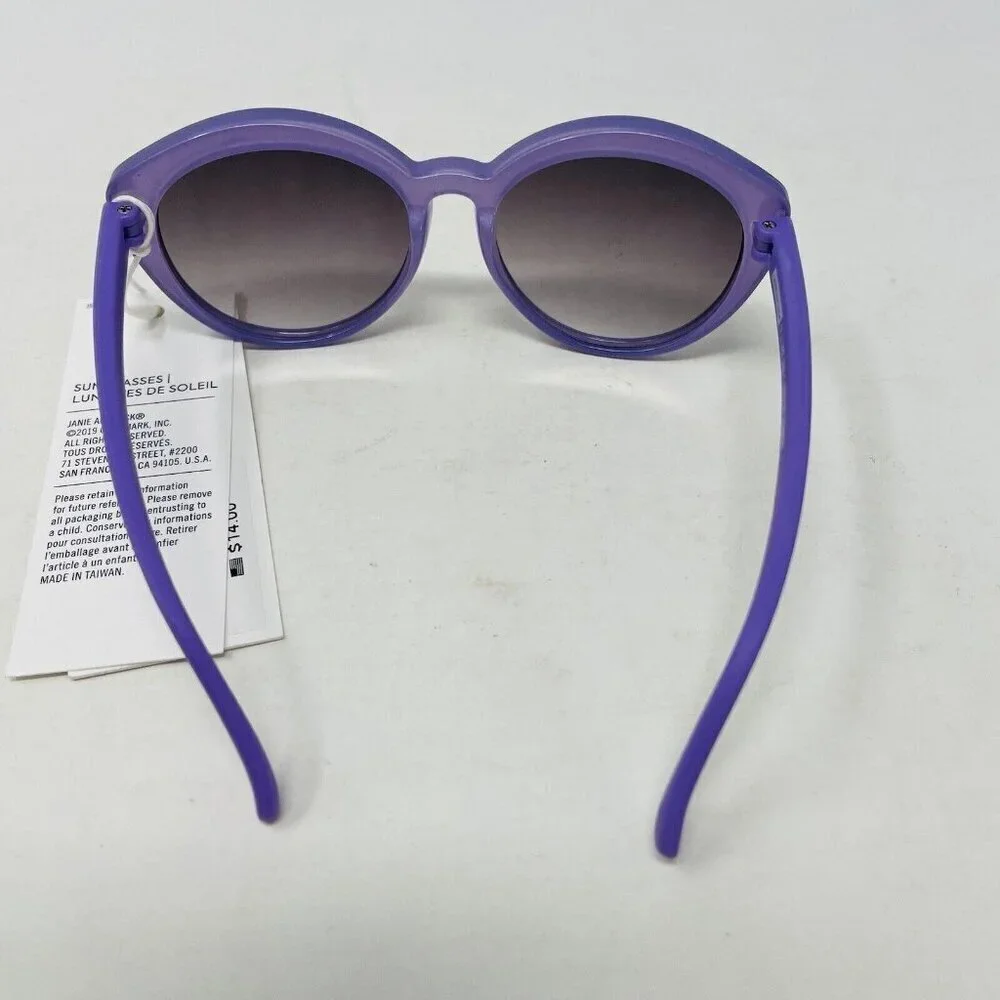 Janie and Jack Baby Girls Size 0-2 Years Round Sunglasses in Lavendar‎ Purple